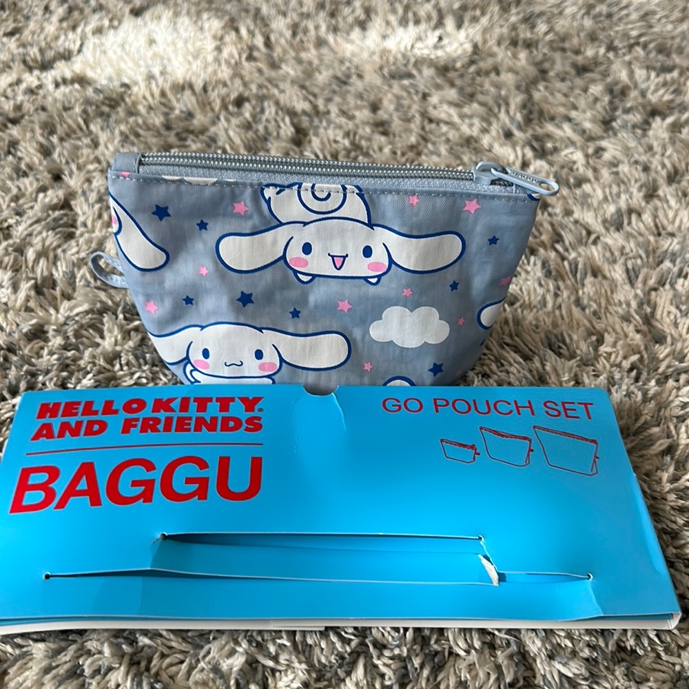 NWT Baggu Go Pouch Cinnamoroll